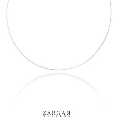 گردبنند طوق رزگلد