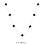 زنجیر ونکلیف 7 گل مشکی
