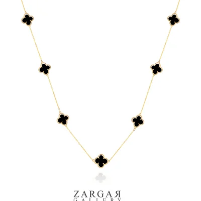 زنجیر ونکلیف 7 گل مشکی