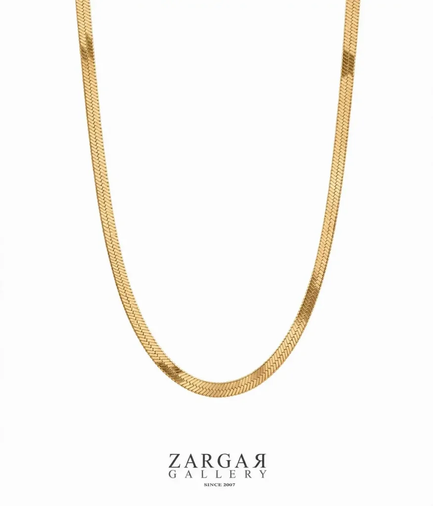 زنجیر هرینگبون پهن